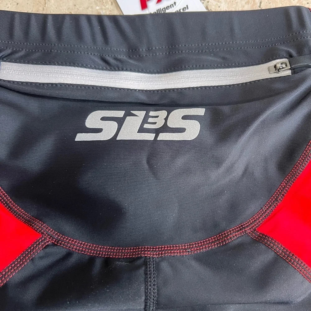 SLS3 Triathlon Shorts Mens - Padded Tri Shorts- 8” Inseam-Quick Dry Size XL
